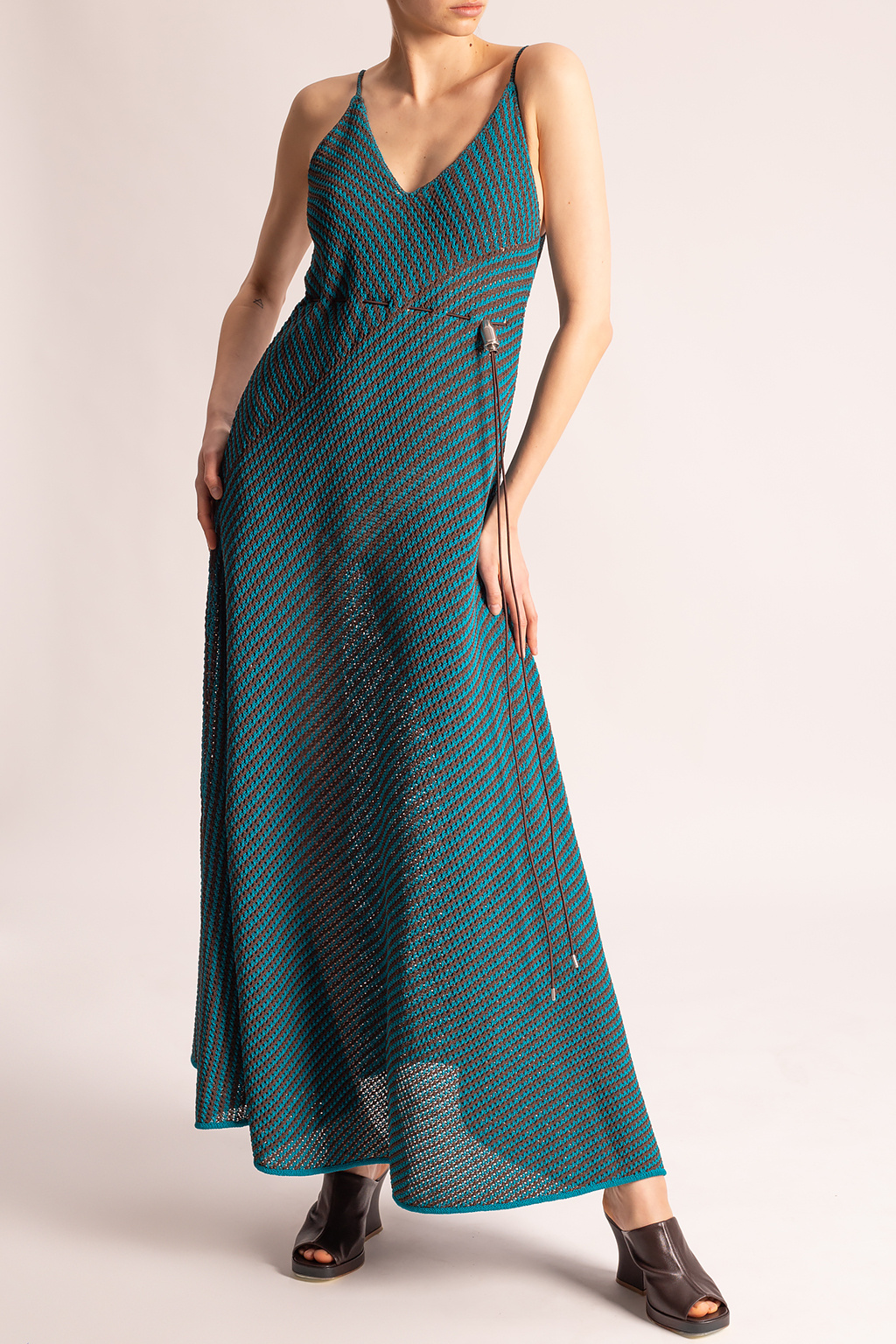 bottega Must-haves Veneta Woven sleeveless dress